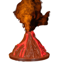Exploding Volcano