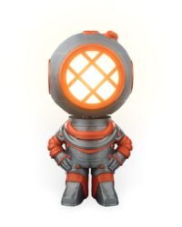 Mecha Diver Table Lamp