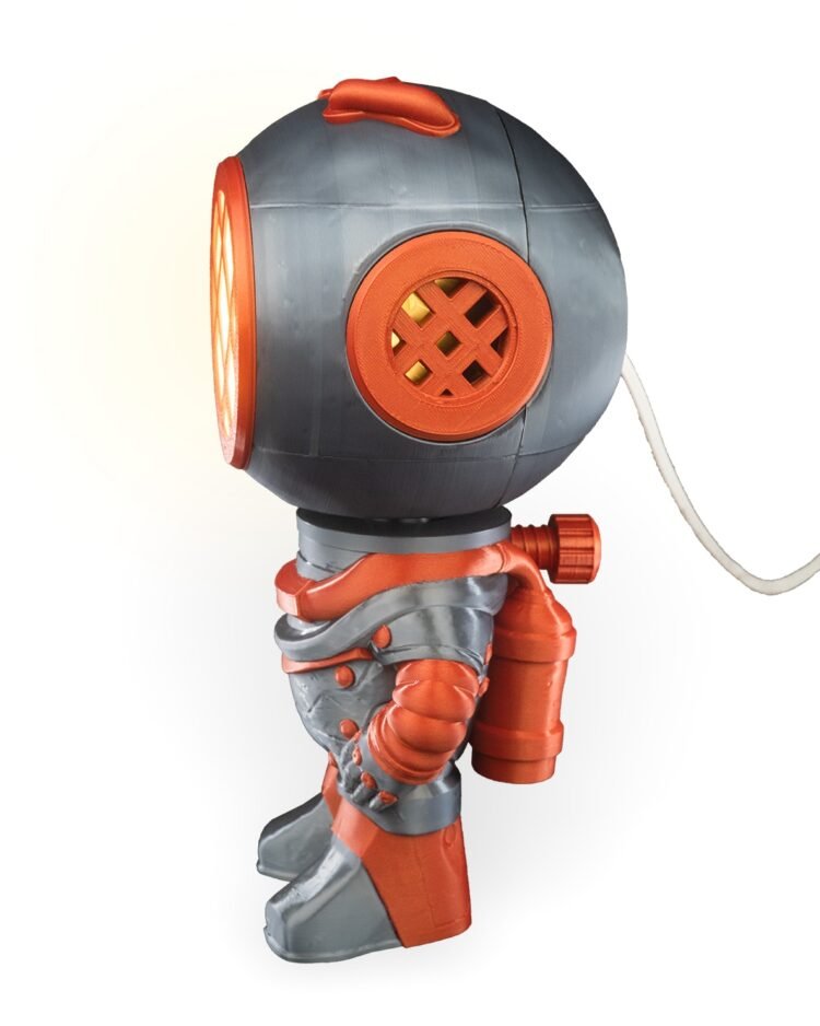 Mecha Diver Table Lamp - Image 2