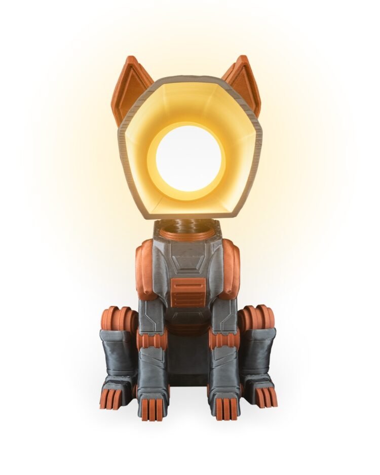 Mecha Dog Table Lamp - Image 2