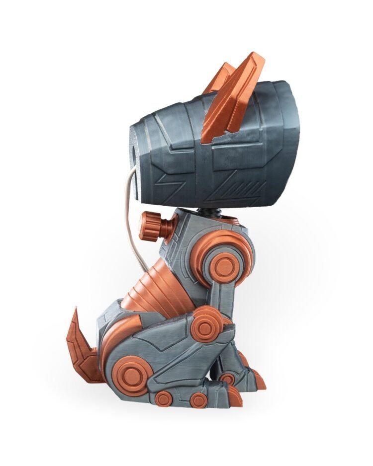 Mecha Dog Table Lamp - Image 4