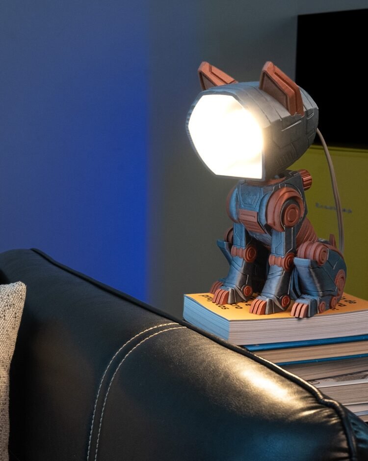 Mecha Dog Table Lamp - Image 6