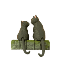 Cat Tail Couples Keyholder