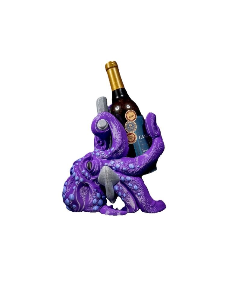 Merlot the Octopus - Wine Holder